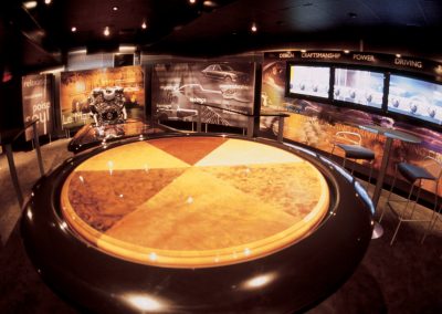 experiential exhibit interior