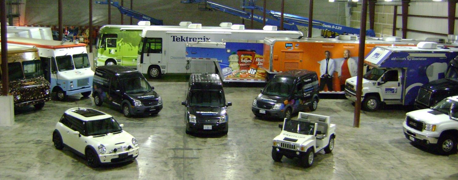 experiential marketing vehicle inventory